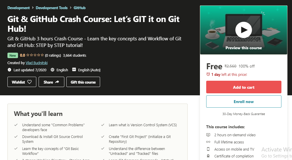 Free Git Course