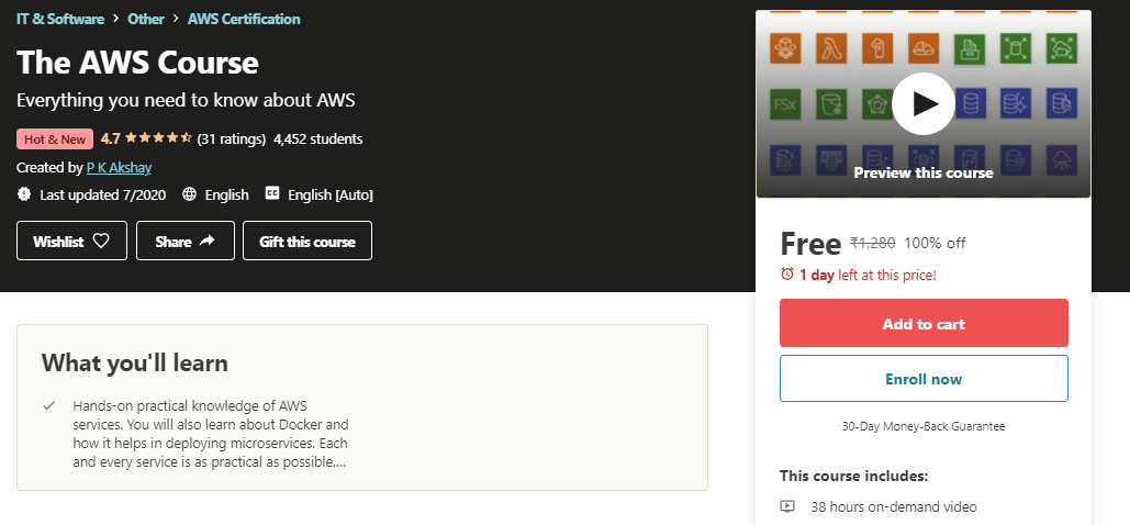 Free AWS Course