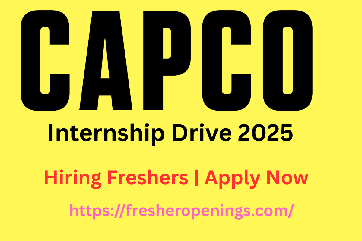 Capco Summer Internship Program 2025
