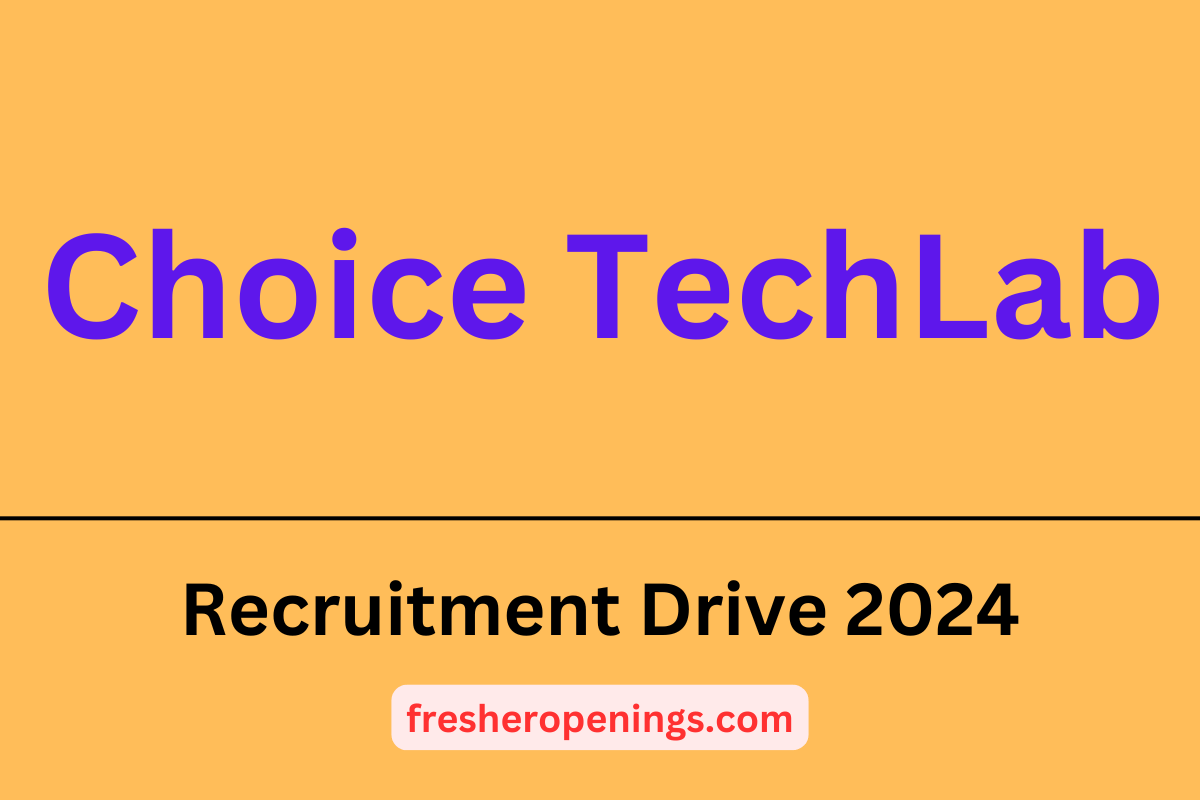 Choice TechLab Internship 2024