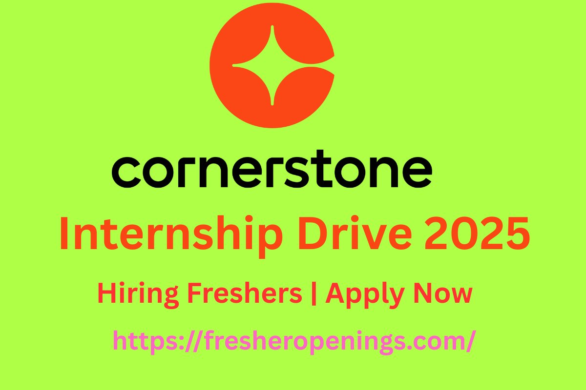 Cornerstone Internship Program 2025