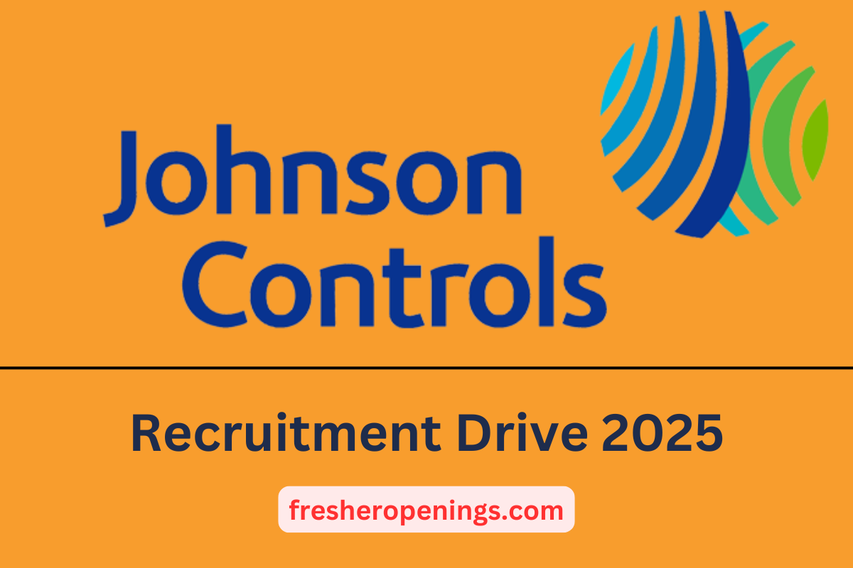 Johnson Control Internship Drive 2025